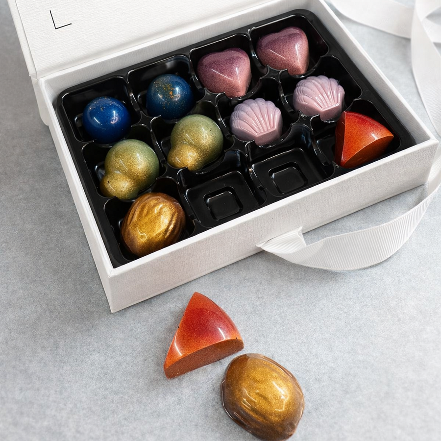 Bloom Delight Superfood Symphony Chocolate Collection 12 pcs