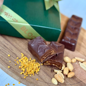 Peanut Butter & Bee Pollen Energy Bars — Box of 3