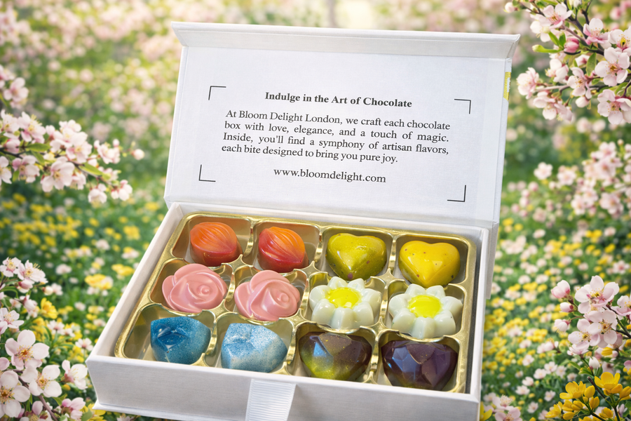 Luxury Spring Chocolate Collection 12 pcs