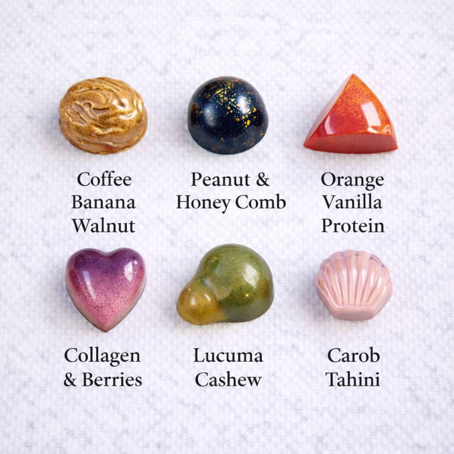 Bloom Delight Superfood Symphony Chocolate Collection 36 pcs