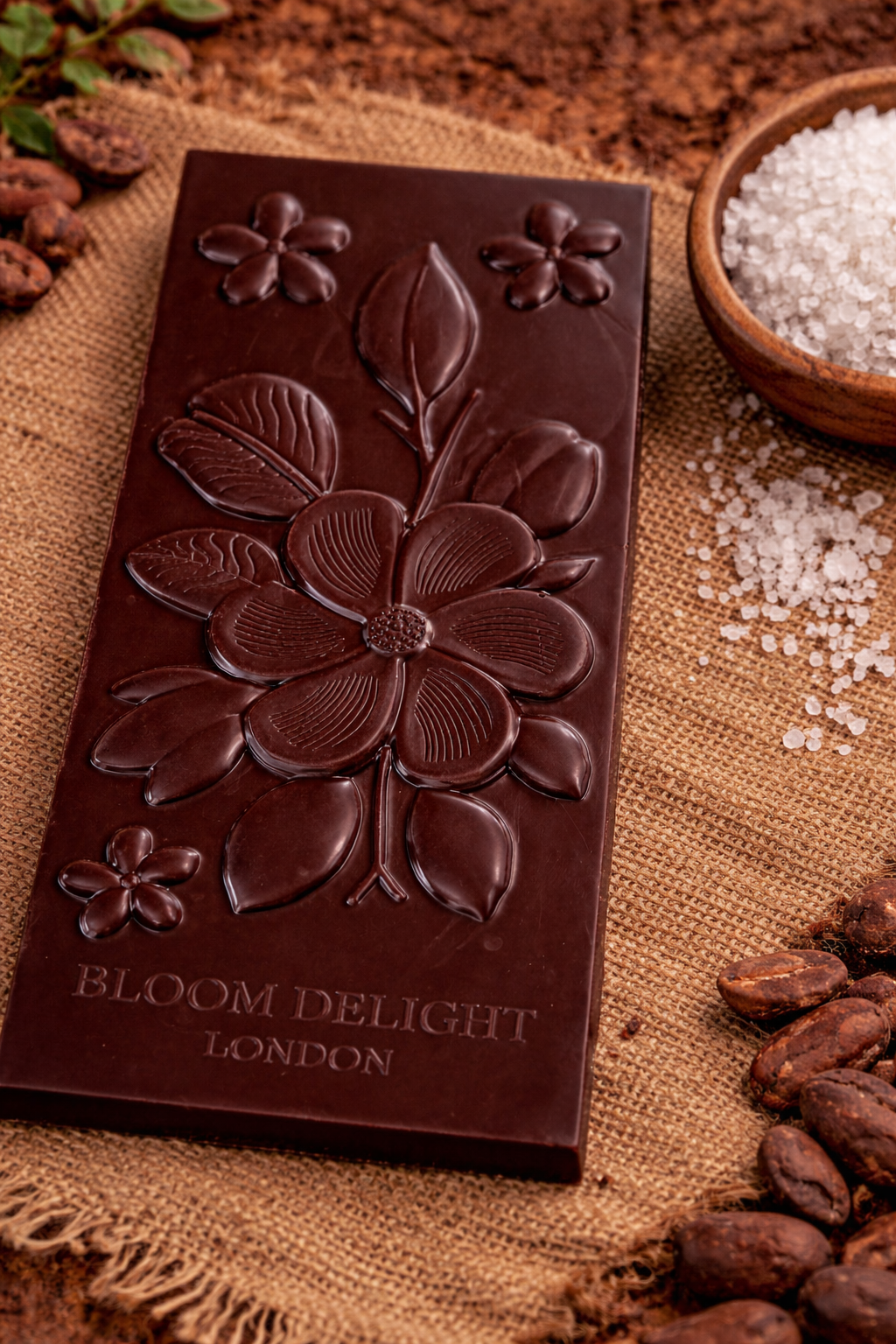São Tomé 70% Dark Chocolate with Mediterranean Sea Salt
