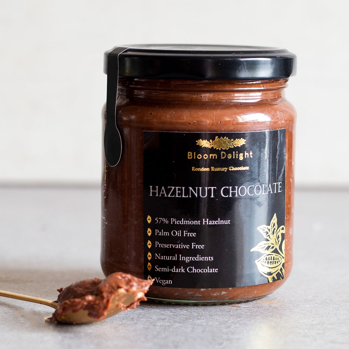 Piedmont Hazelnut Chocolate Spread with no Palm Oil