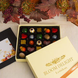 Bloom Delight Autumn Chocolate Bonbon Selection 25 PCS