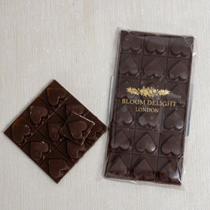 Vegan semi-dark Chocolate with Vanilla-Coconut White Chocolate Gianduja