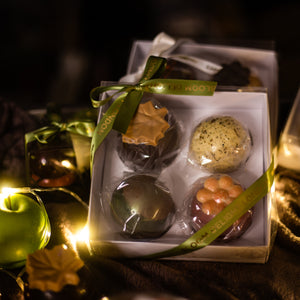 Limited Edition Luxury Hot Chocolate Bombs - Box of 4 Flavours