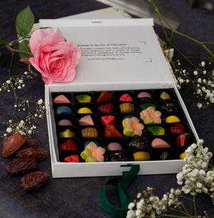 Bloom Delight Ramadan Spring Chocolate Box – A Luxury Selection of 36 Exquisite Flavours