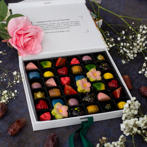 Bloom Delight Ramadan Spring Chocolate Box – A Luxury Selection of 36 Exquisite Flavours