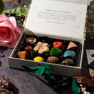 Bloom Delight Ramadan Spring Chocolate Box – A Luxury Selection of 12 Exquisite Flavours