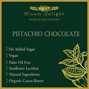 No-Added Sugar Vegan Keto Luxury Chocolate Spread Selection Pistachio, Hazelnut and Peanut