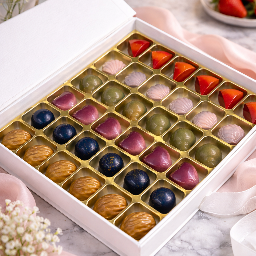 Bloom Delight Superfood Symphony Chocolate Collection 36 pcs