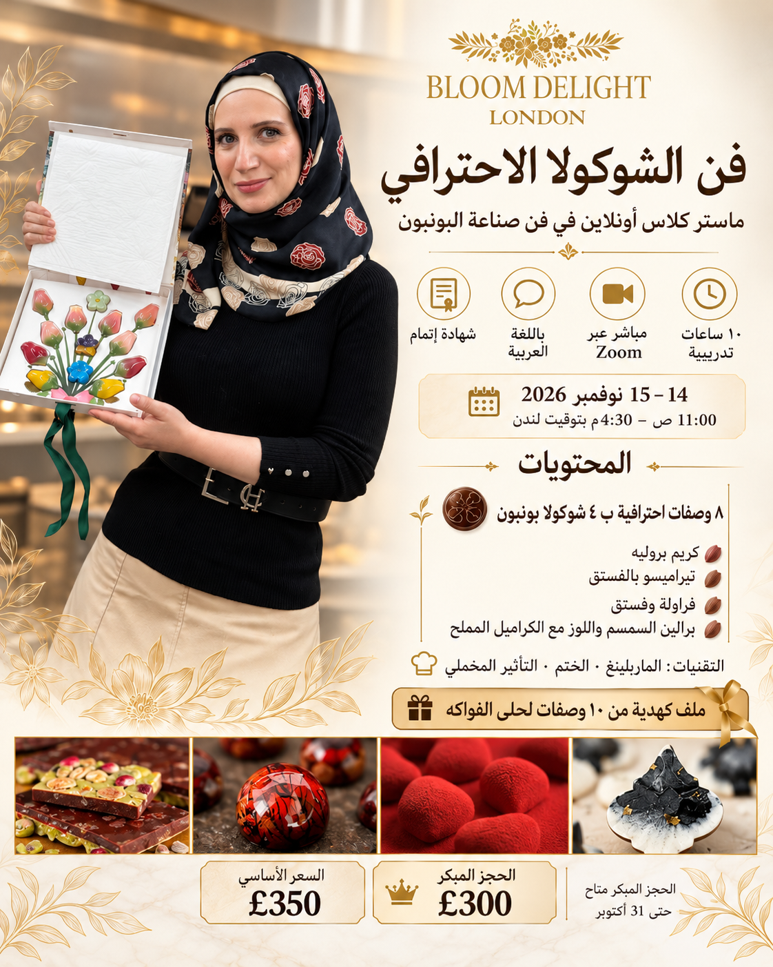 The Art of Bonbons | Masterclass فن الشوكولا الاحترافي