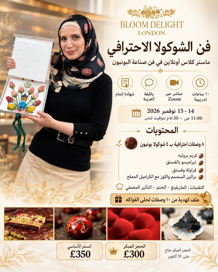 The Art of Bonbons | Masterclass فن الشوكولا الاحترافي